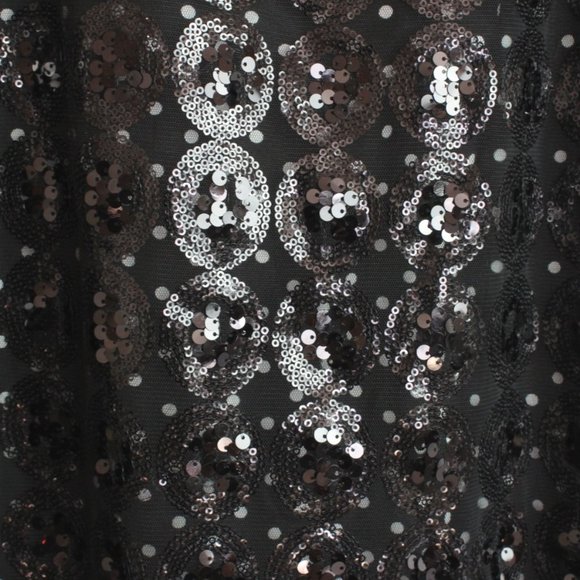 BANANA REPUBLIC | Black sequin tank top NWT - Picture 3 of 5